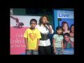 Eva Castillo with Mico & Lilo