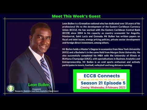 Meet This Week's ECCB Connects Guest - Leon Bullen