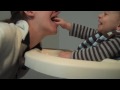 Dylan Feeding his momma.
