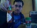 I show everyone the method of eating sardines 
