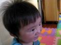 O仔看媽媽煮糊仔大笑