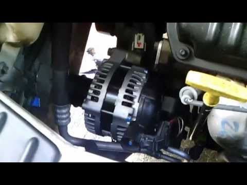 how to replace ac belt on chrysler 300m