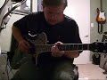 jamming with my taylor t5 and guitar synth