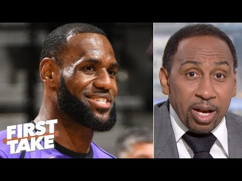 Video: Stephen A. calls for the Lakers to be ranked higher than 4th among title contenders | First Take