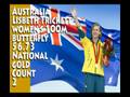 Lisbeth Trickett Olympic 100 M Butterflly Australia GOLD