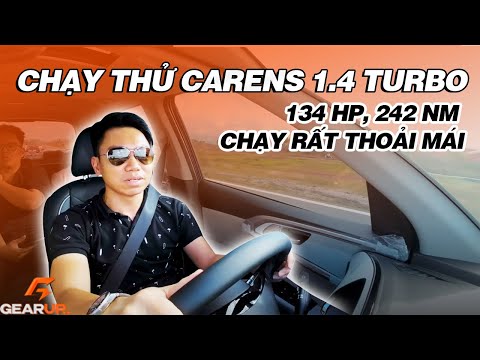 Chạy Kia Carens 1.4 Signature giá 849 triệu: máy rất thoải mái và cách âm khá (quá)! | GearUp