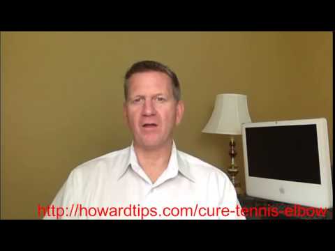 how to relieve tennis elbow