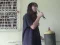 Mi prima cantando Salvame.MOD