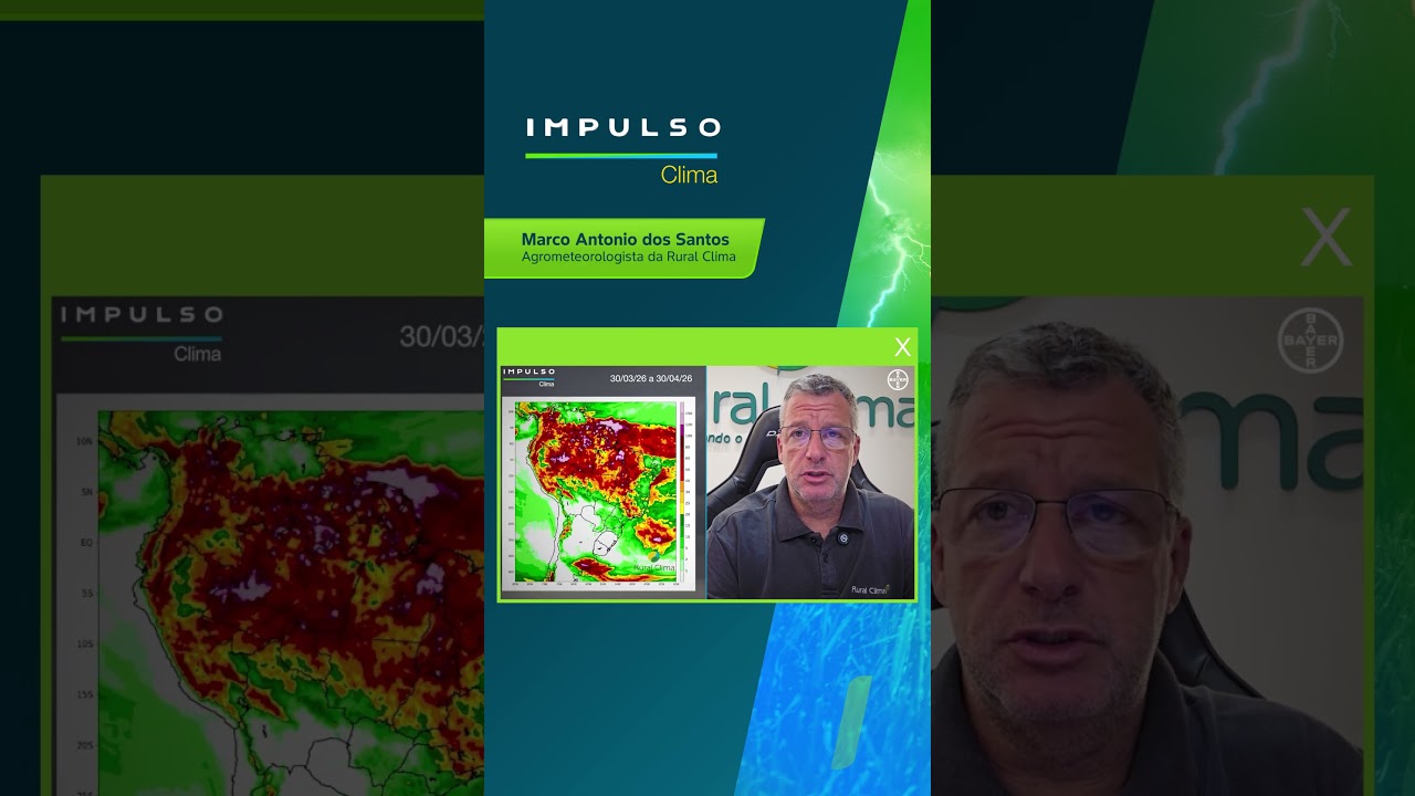 Páscoa: semana do feriado será marcada por chuva | Teaser Impulso Clima