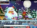 Me and alot of Broans are strggling to defeat this giant snowman that randomly appeared in HappyVille to ruin MapleMas and Versalmas.