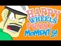 HAPPY WHEELS - FUNNY MOMENTS MONTAGE #2