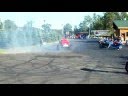 600 HP Midget 4x4 Truck Burnout,Must See