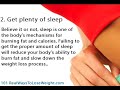 5 Weight Loss Tips