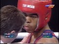 2nd round of the 1996 Olympics bantamweights. Arnaldo Mesa (CUB) vs Zahir Raheem (USA).