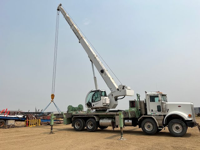 2013 Peterbilt 367 50 Ton Crane / Picker 5096S Manitex TA/TA in Heavy Trucks in Red Deer