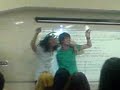 Dancando na aula de bio