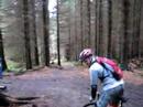 Ryan on seesaw, Glentress