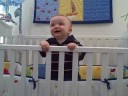 Grady laughing on 4th of July
