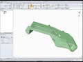 Creating mid plane geometry with SpaceClaim