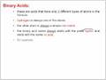 Binary Acids Nomenclature