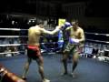 Tanwa (Tiger Muay Thai) scores 4th round TKO with elbow strike cutting opponent