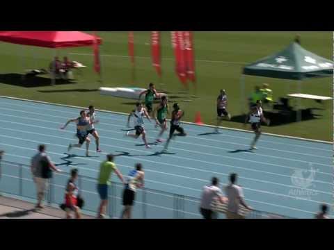 2013 Vic Champs. Men 100m Final