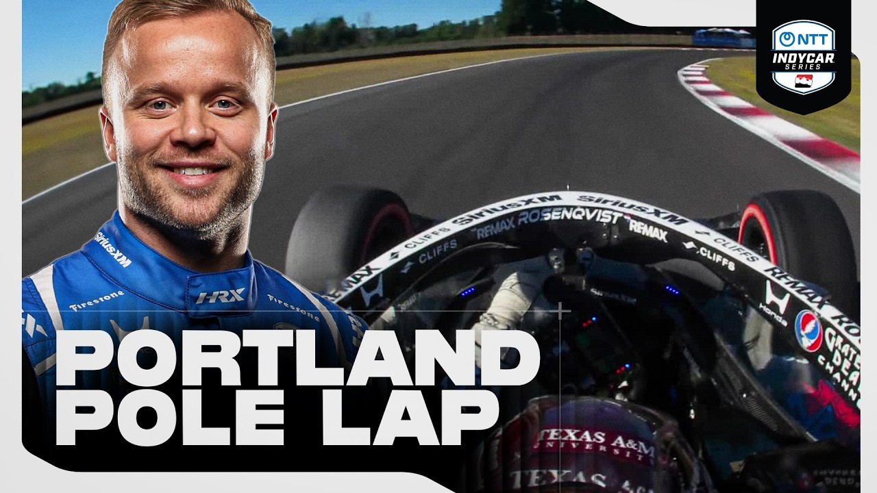 Felix Rosenqvist's Pole Lap at Portland | 2026 INDYCAR