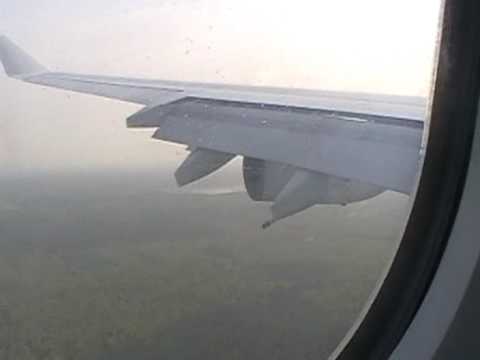 Anflug und Landung in Frankfurt (EDDF)