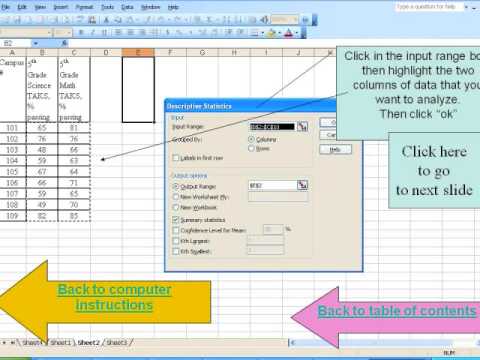 how to do a z test on excel