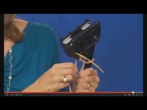 how to zip tie garage door