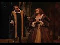 dame joan sutherland as lucia and paul plishka as arturo in the second act of donizetti's lucia di lammermoor. ariel bybee as alisa. conductor richard bonynge, met, 1982