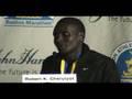 Robert Cheruiyot Talks About Winning the 2008 Boston Maratho
