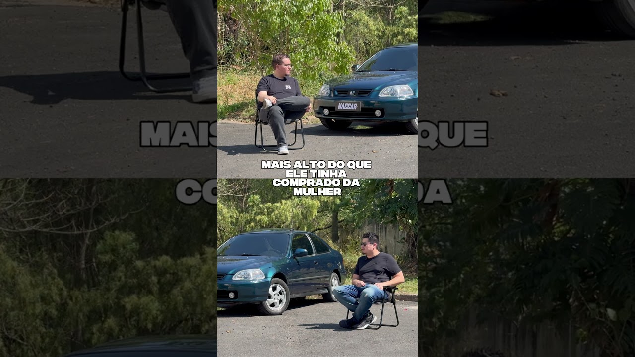 O Civic Coupé que o destino roubou (e devolveu)! 💔➡️❤️