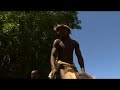 Zulu Dance in mainstreet St.Lucia