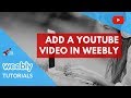 How To Upload Videos To Weebly