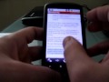 Opera Mini 5 beta web browser for Google Android