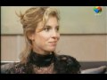 Carla Peterson en el living de Mirtha Legrand // Martin Fierro