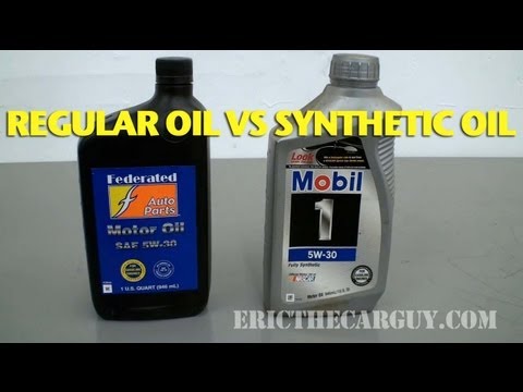 how to change to synthetic oil