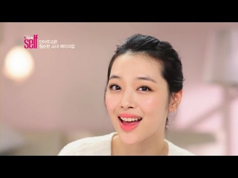 韩国女孩化妆技巧:清新脱俗(视频)