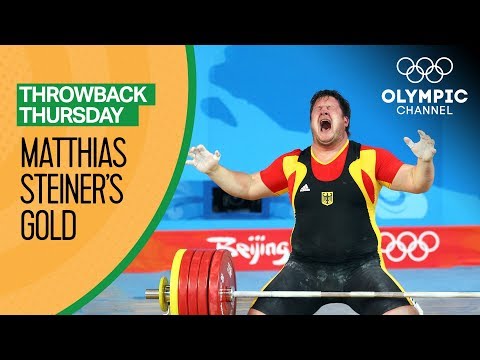 Matthias Steiner on his emotional Beijing 2008 Weightlifting Gold | Moments In Time