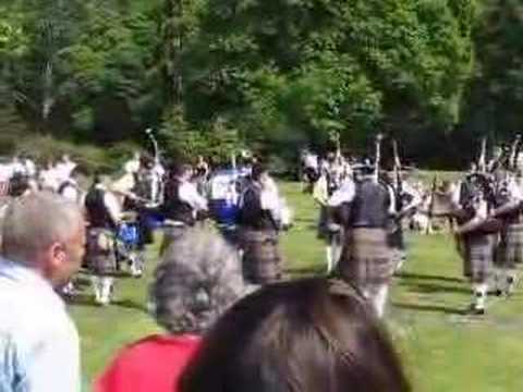 Pipeband competition at the ...