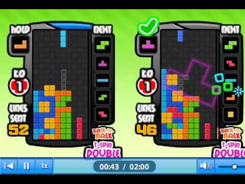 how to t spin in tetris battle in facebook