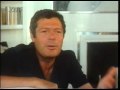 margret d�nser besucht marcello mastroianni in seiner villa.