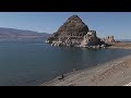 Alaskan Malamutes at Pyramid Lake, Nevada