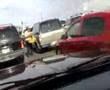 Vendedores ambulantes en el puente Internacional