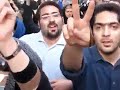 Iran Riots, Protesters Hide From Police Tehran 04 Nov 2009