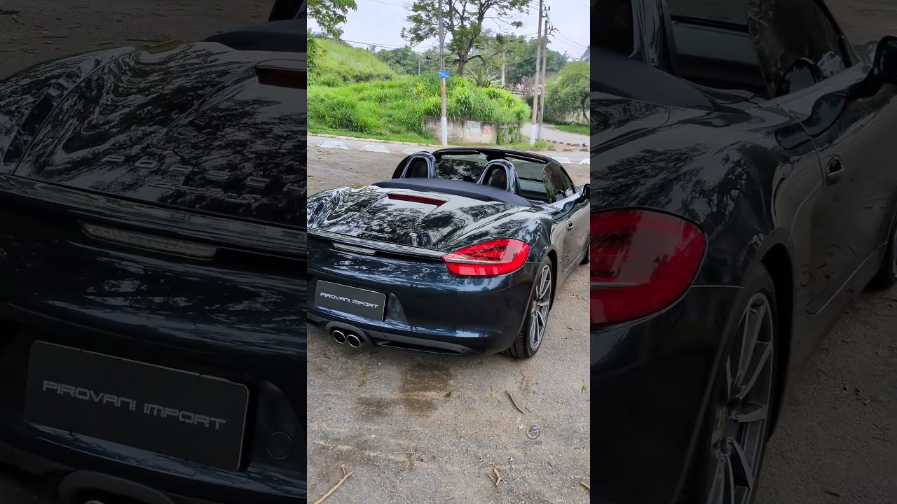 Porsche Boxster S - Geração 981 #shorts