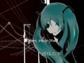 Miku's 俯いた花 with English Lyric