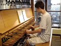Dan plays the Lurie Tower