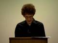 The Holloway Series in Poetry: Aaron Kunin